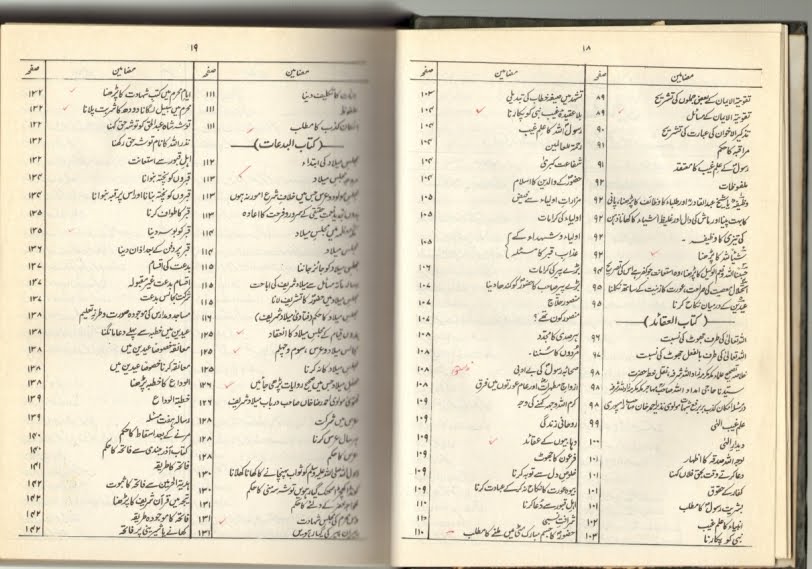 Talifaat-e-Rashhediyah  Page-18- 19