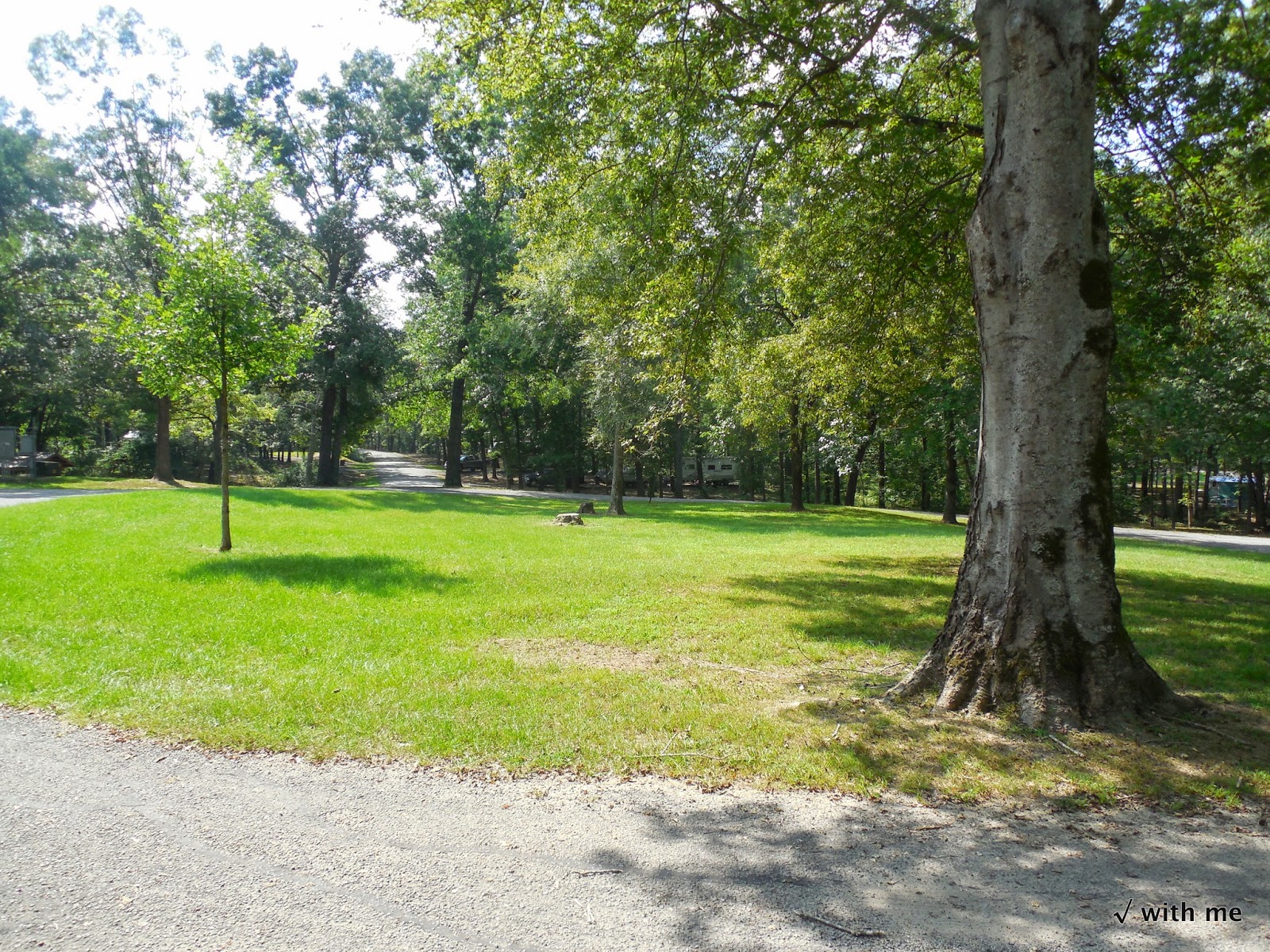 On the Road again... stopped for the night at Springhill Park