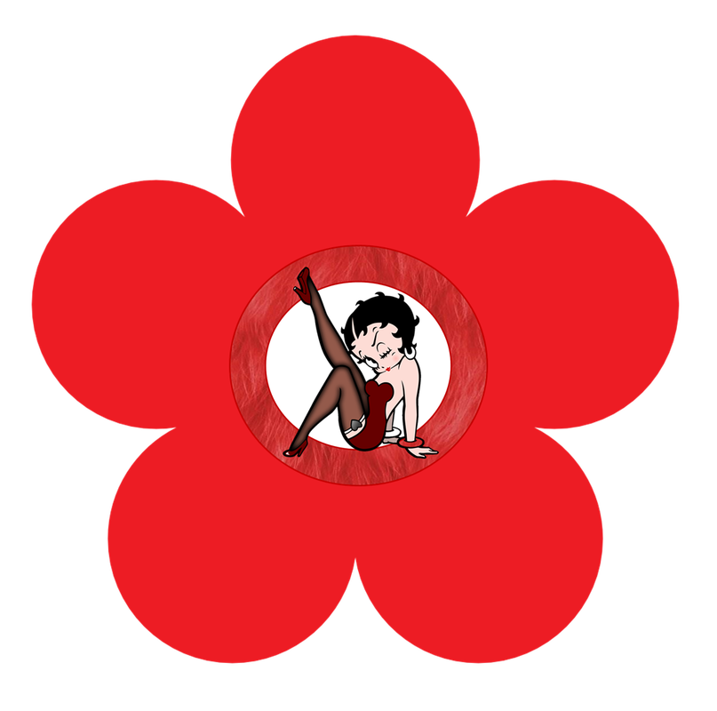 Betty Boop: Free Printable Mini Kit in Red. Betty Boop, Toppers or Free Printable Candy Bar Labels.