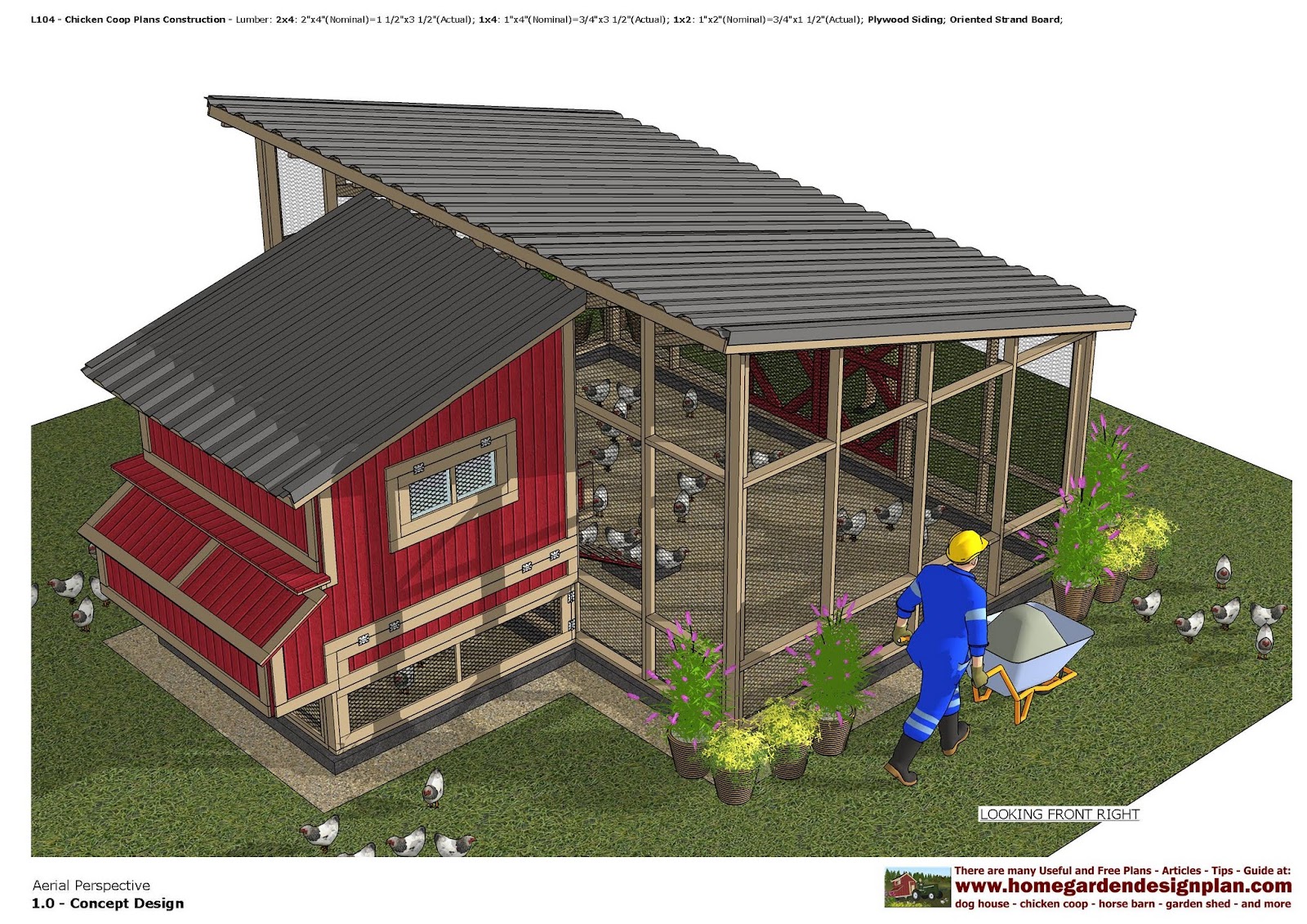 home garden plans: Chicken Coops