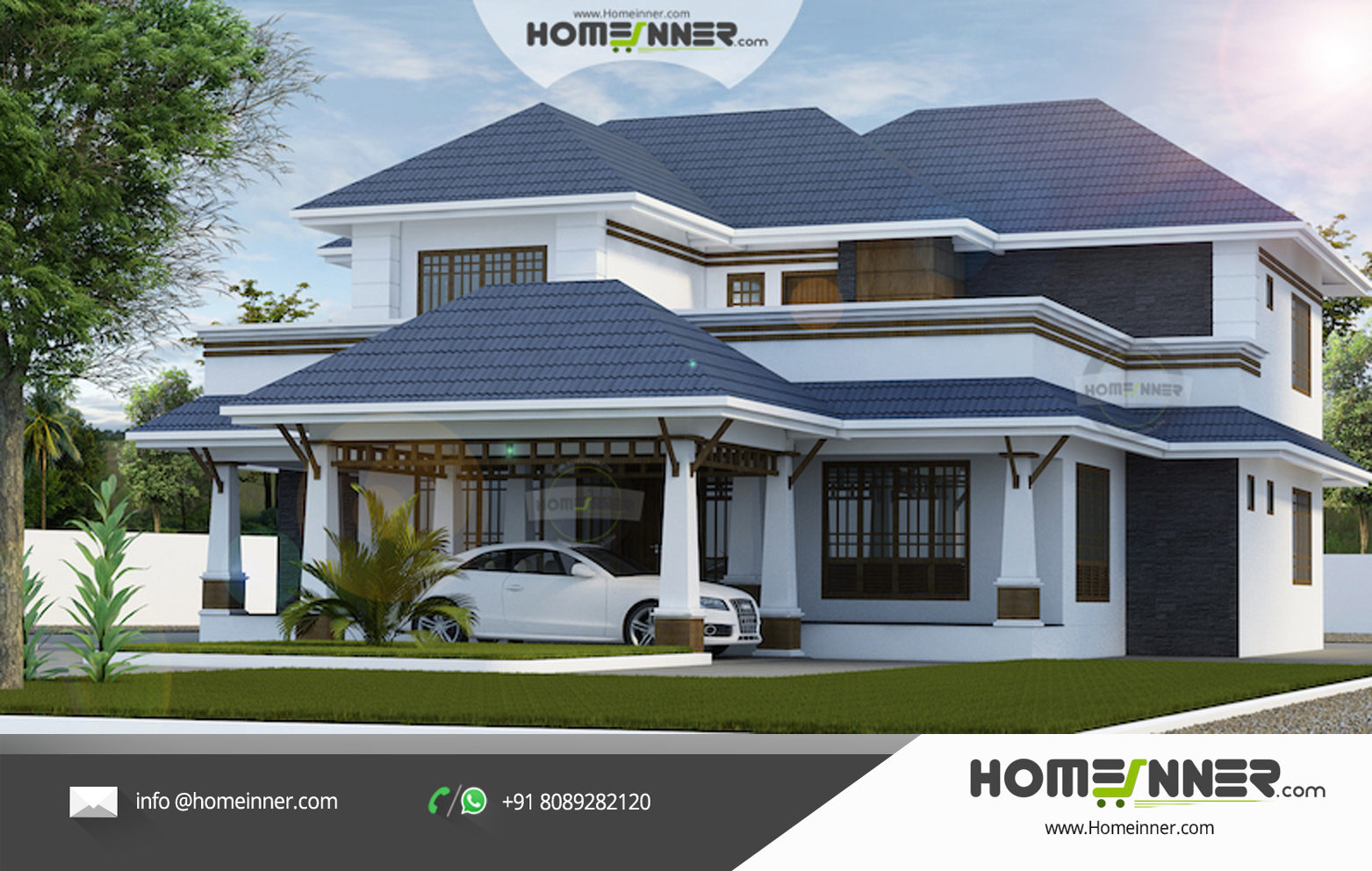 kerala villa design modern minimalist home design