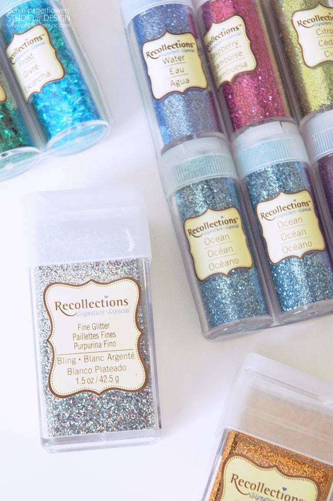 Fine Glitter Paper by Recollections 12 x 12 in Light Pink | Michaels