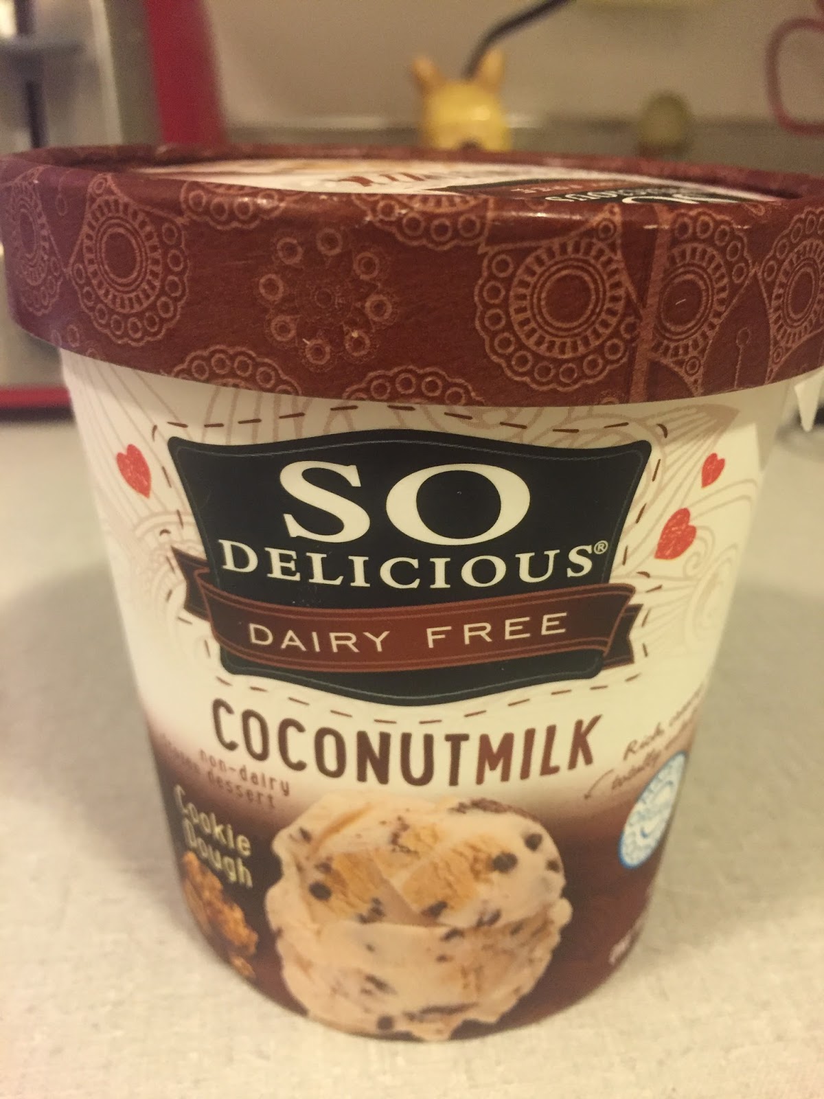 So Delicious Coconut Milk Frozen Dessert Cookie Dough