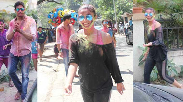 Bollywood & Tellywood Celebs Celebrating Holi IMAGES, GIF, ANIMATED GIF, WALLPAPER, STICKER FOR WHATSAPP & FACEBOOK