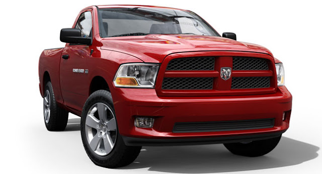 Looks Like a Car: 2012 Dodge Ram pickup 1500 officially unveiled