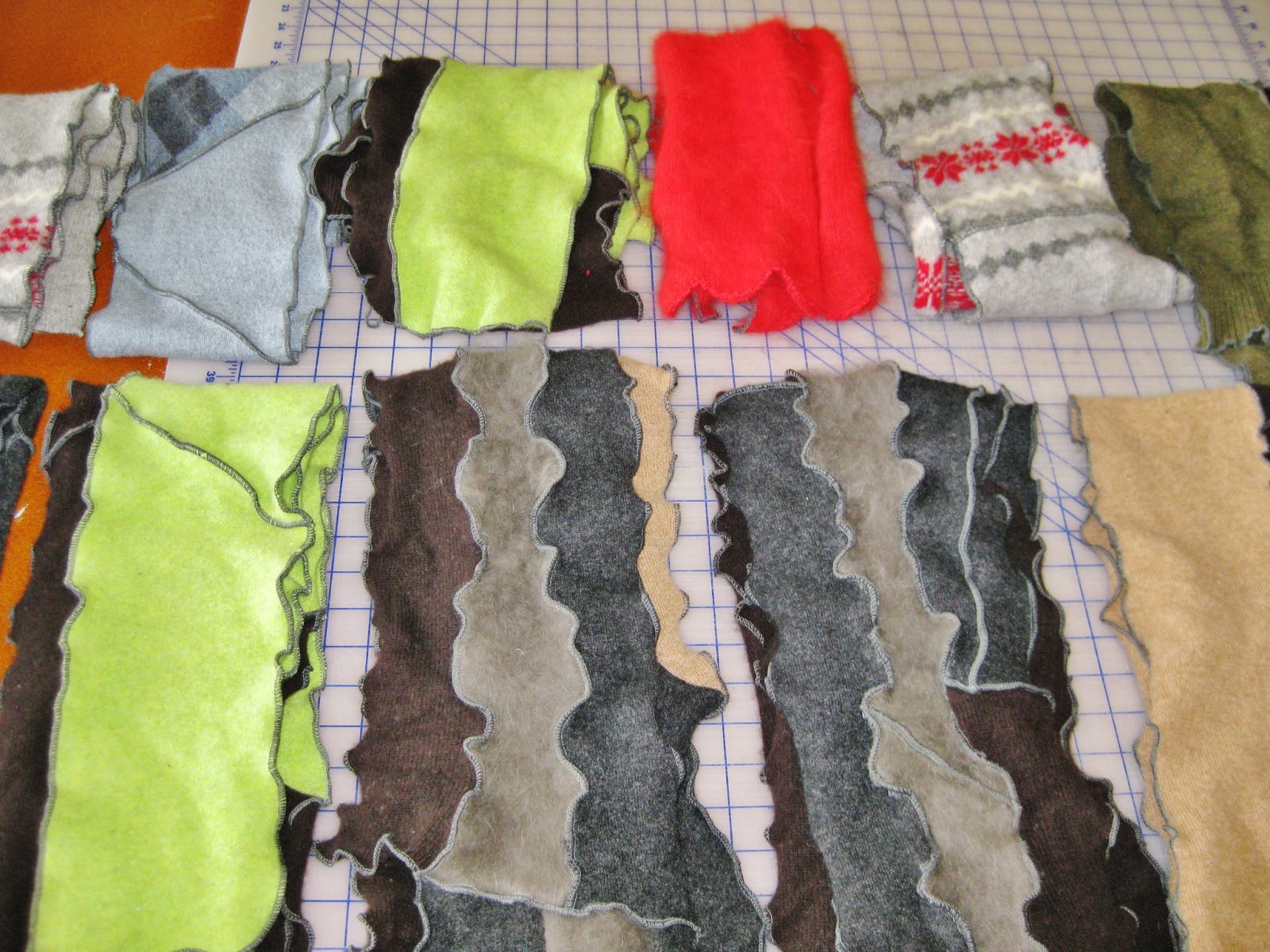 BonnieProjects Upcycled Cashmere Scarves