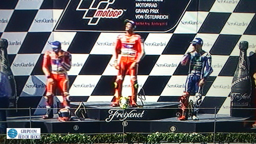 Podio Moto GP. Podio Moto GP.