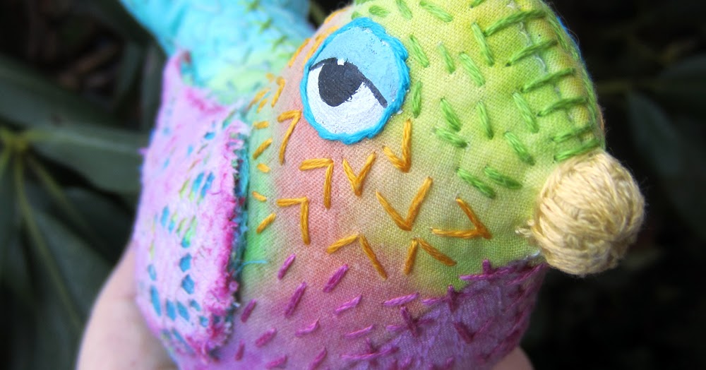 peaceofpi studio: Sewing a Bird Softie