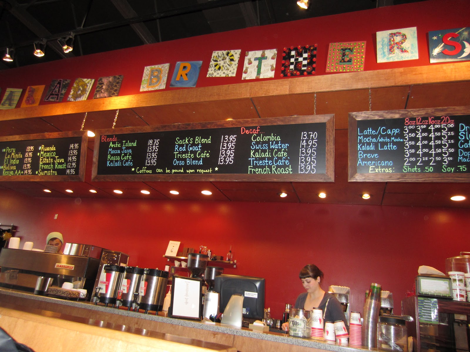 Oh, The Places We Went Kaladi Brothers Coffee in Anchorage, AK