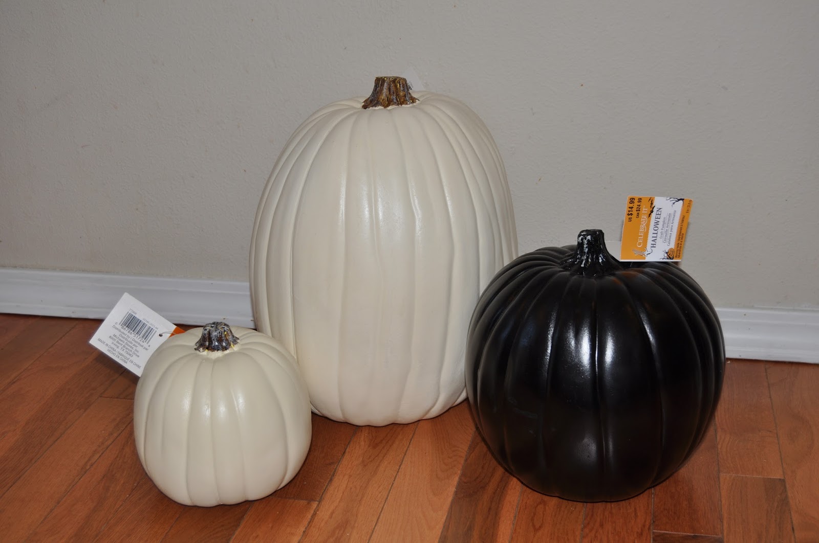 carved faux pumpkin {and michaels great pumpkin event} Little Birdie