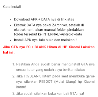 cara instal gta extreme indonesia di android