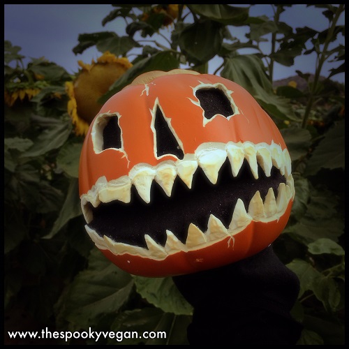 The Spooky Vegan: Jack-o-Punkin Halloween Puppets by FoamFoolery