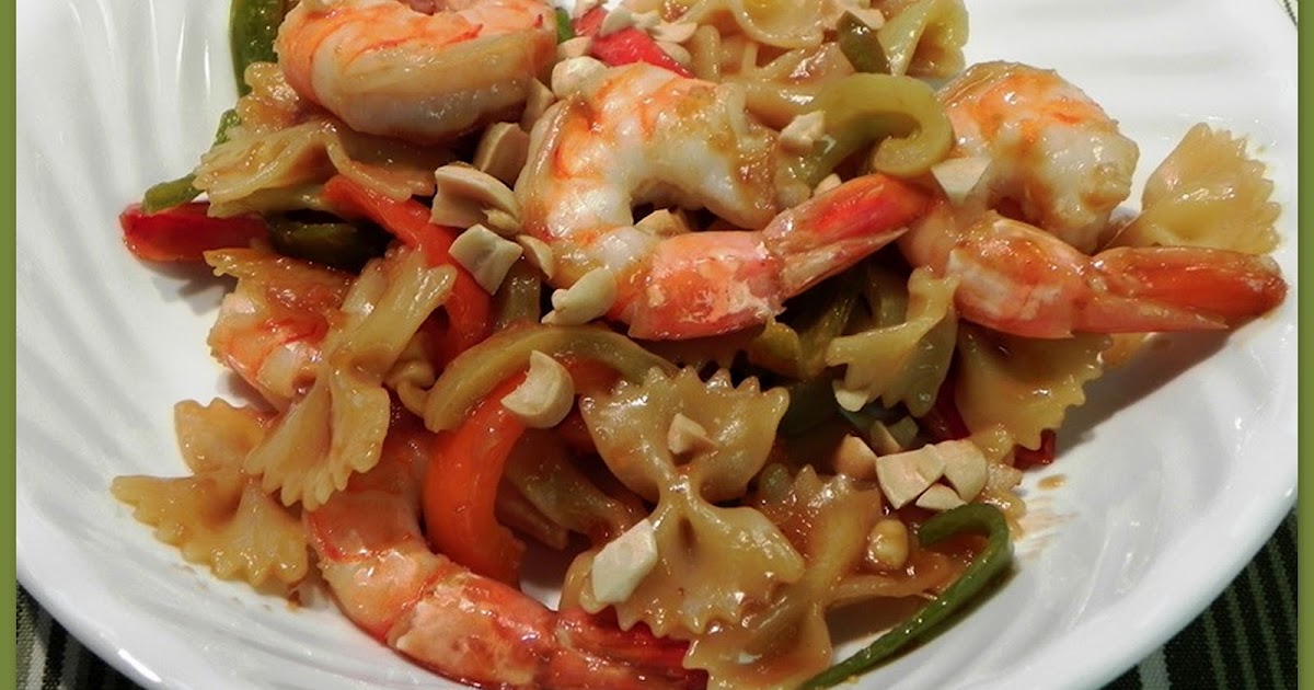 The Iowa Housewife Pepper Shrimp in Peanut Sauce