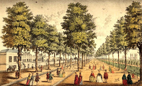 Royal Palace of St James's next the park from The story of the London Parks by J Larwood (1874)
