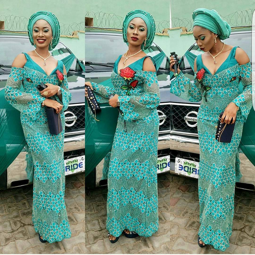 wedding aso ebi dresses