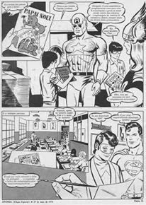 Capitão América, Thor, Superman e Judoka por Eugênio Colonnese