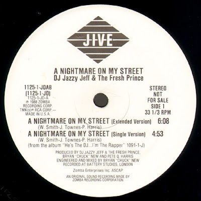 DJ Jazzy Jeff & The Fresh Prince – A Nightmare On My Street (VLS) (1988) (FLAC + 320 kbps)