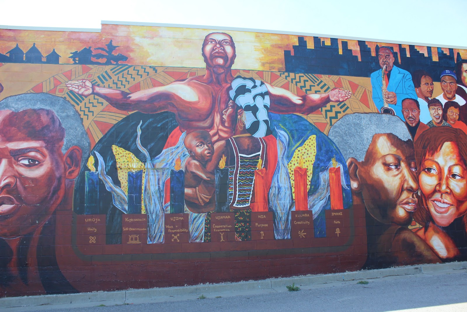 Kansas City Daily Photo Monday Murals Dawning of a New Day
