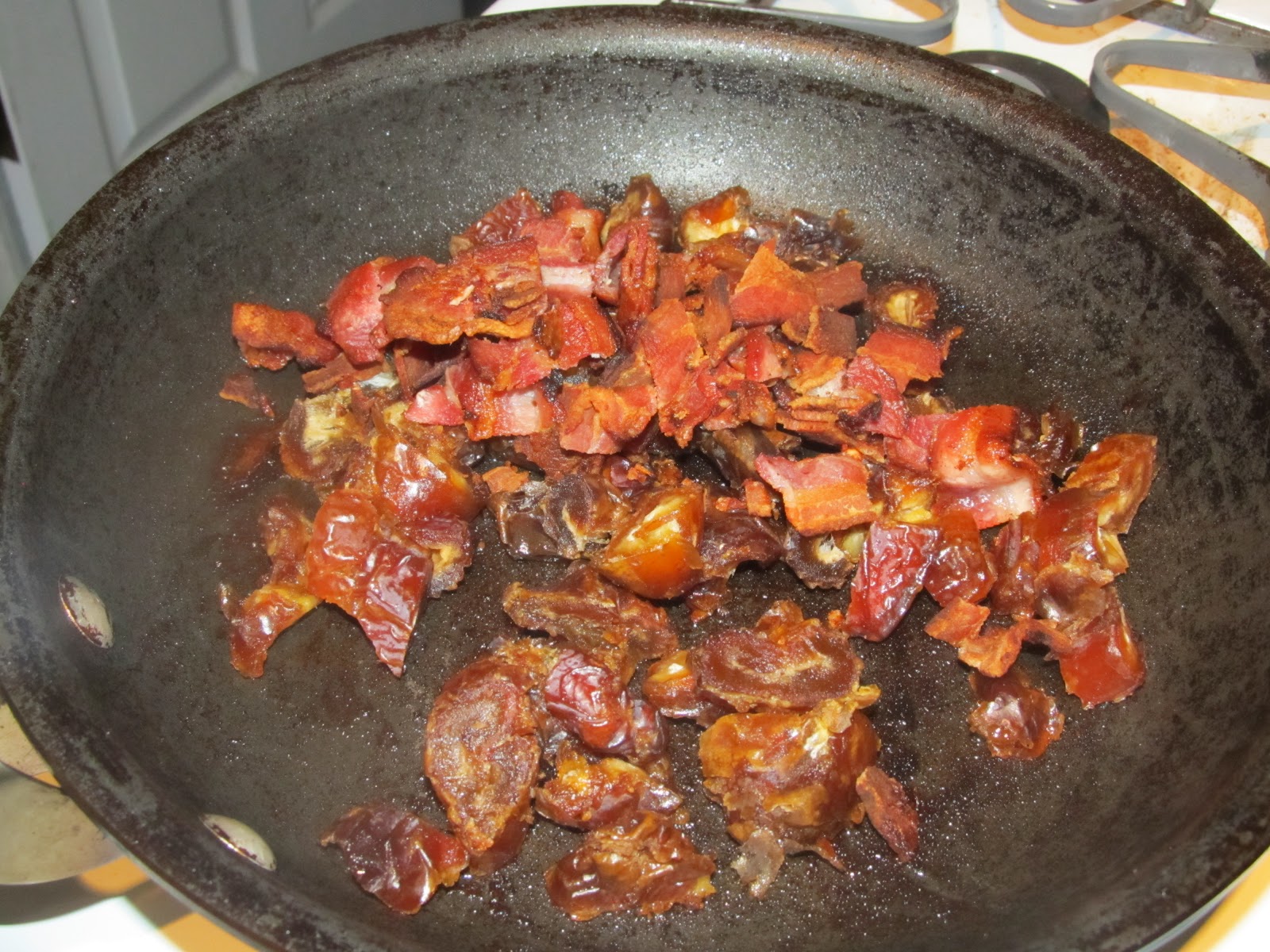 Sauce on the Wall Bacon Date Jam with Brie