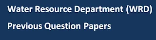 Rajasthan WRD Previous Papers and Question Paper Pattern