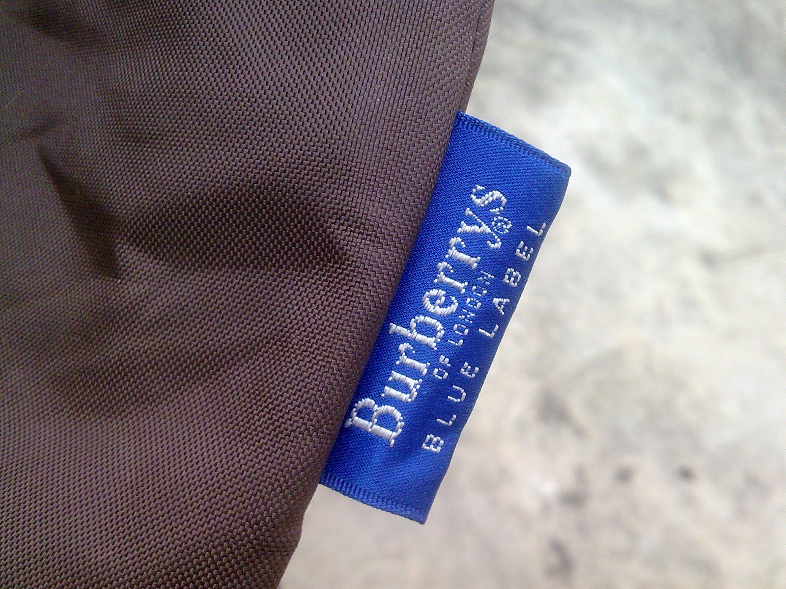 burberry blue label shoulder bag