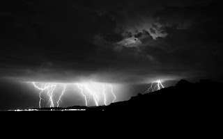 Lightning black, dark, clouds, images, photos, pictures