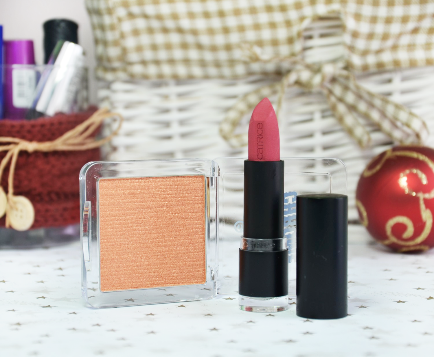 Essence Metal Chrome Blush and Catrice Ultimate Matt Lipstick — Lana Talks