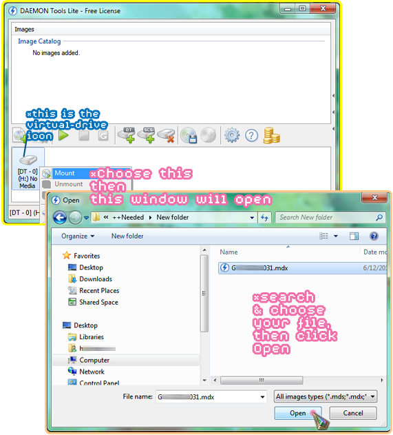 how to add scsi virtual drive daemon tools lite 10.2