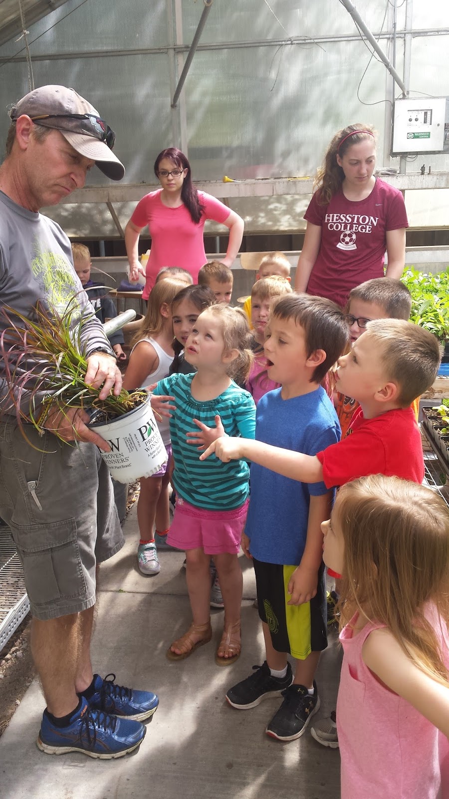 Hesston College Preschool Greenhouse MWF