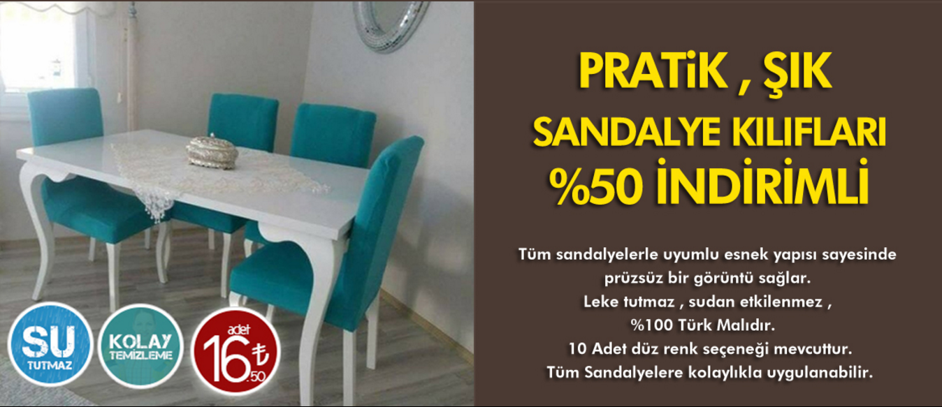 Sandalye Kılıfı Bilge Platform Aklınıza takılan her başlıktan