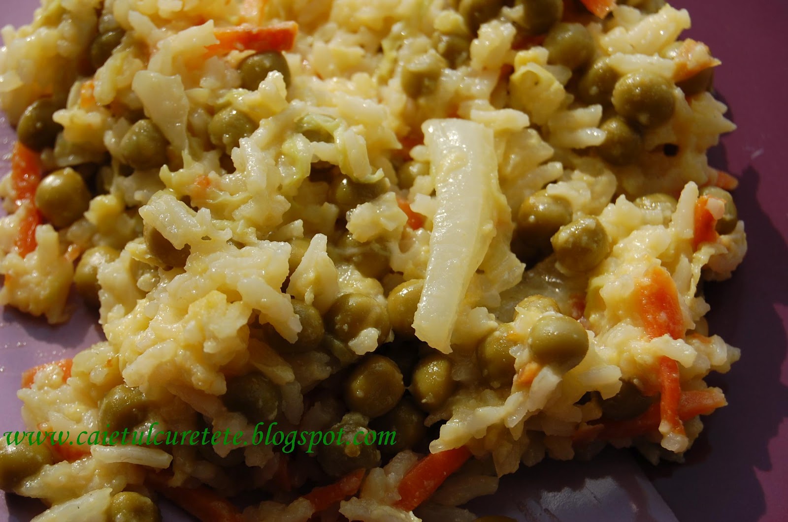 Caietul cu retete Orez basmati cu legume (asiatic)