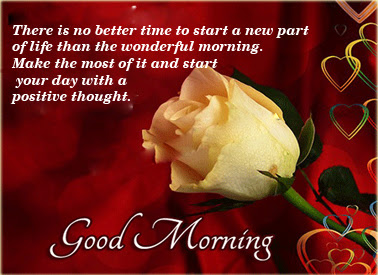 good morning thought good morning thought