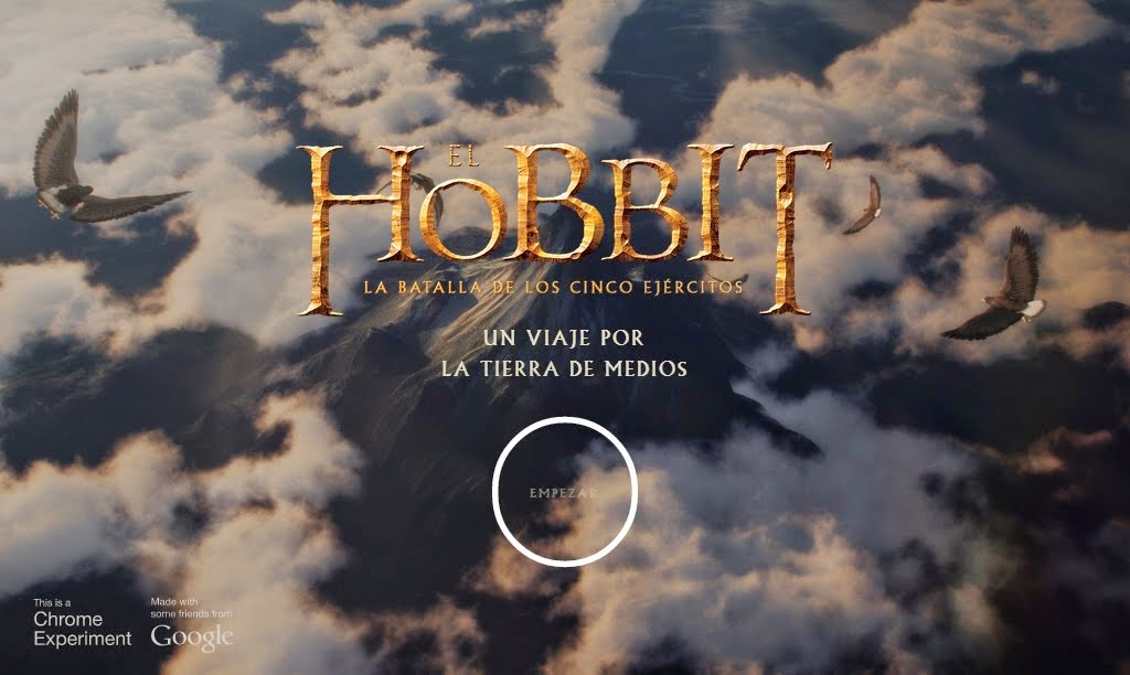 "El Hobbit: La Batalla de los Cinco Ejércitos".