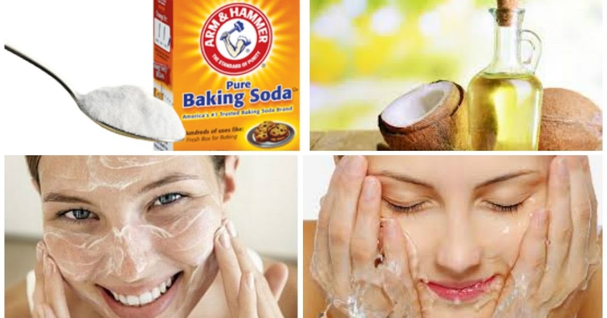 Baking Soda And Coconut Oil Natural Face Cleanse