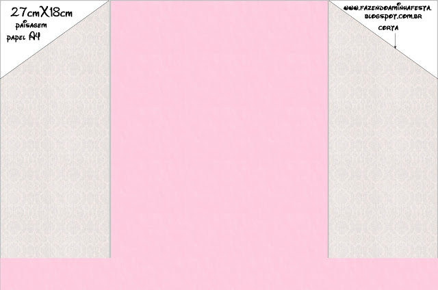 Pink, Lilac and Grey: Free Printable Invitations.