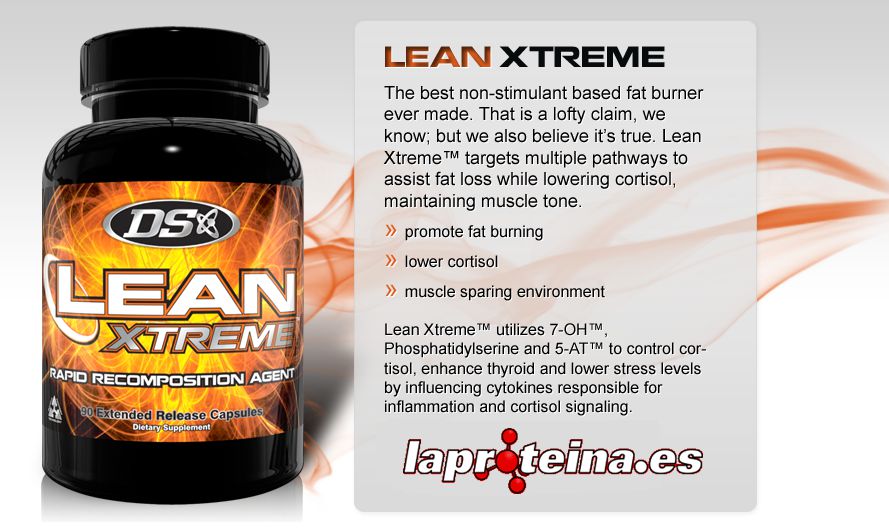 SUPLEMENTOS DEPORTIVOS LEAN XTREME 90 CÁPSULAS