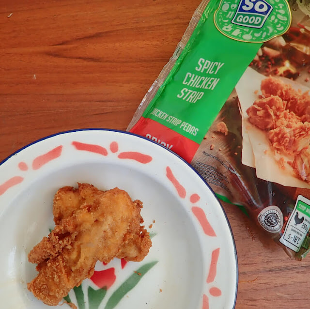 So Good Spicy Chicken Strip Nikmatnya Membara so good chicken strip