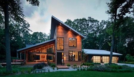 70 desain rumah kayu minimalis sederhana dan klasik