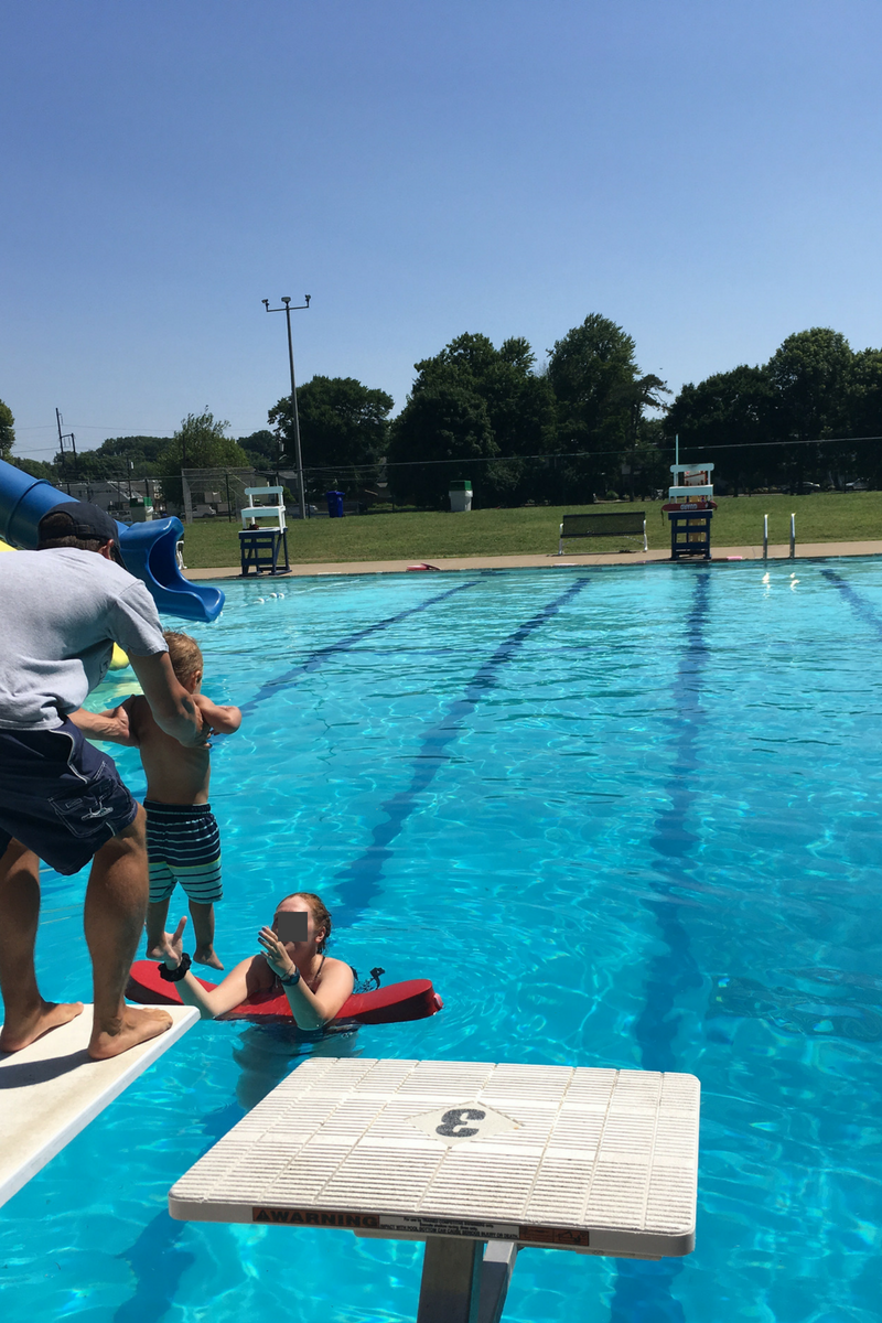 Be Brave (And other lessons learned from the edge of the diving board