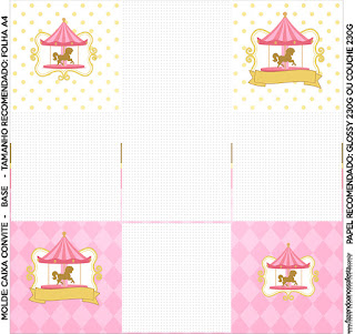 Carousel in Pink: Free Printable Boxes. Carousel in Pink: Free Printable Boxes.