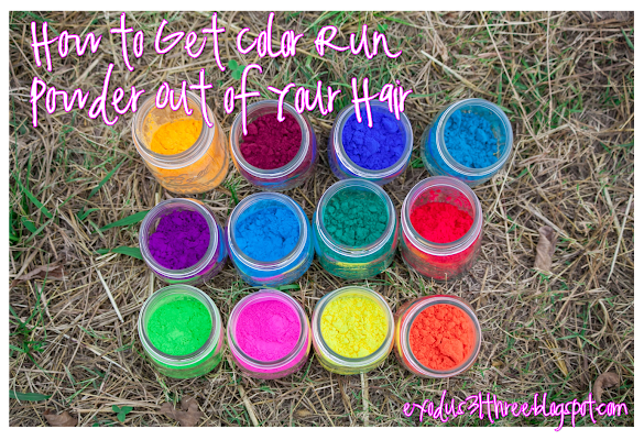 Does Color Run Powder Wash Out / 4Pcs Hot Huez Hair Chalk Color Powder Christmas DIY ... - If you're planning to host a color run, we recommend you set up 4 color stations along your walk or run event.