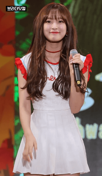 직캠 찍고 있는 팬을 알아본 오마이걸 아린.gif | 인스티즈