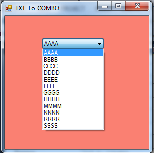 Fill Combobox From TXT File Using VB.Net