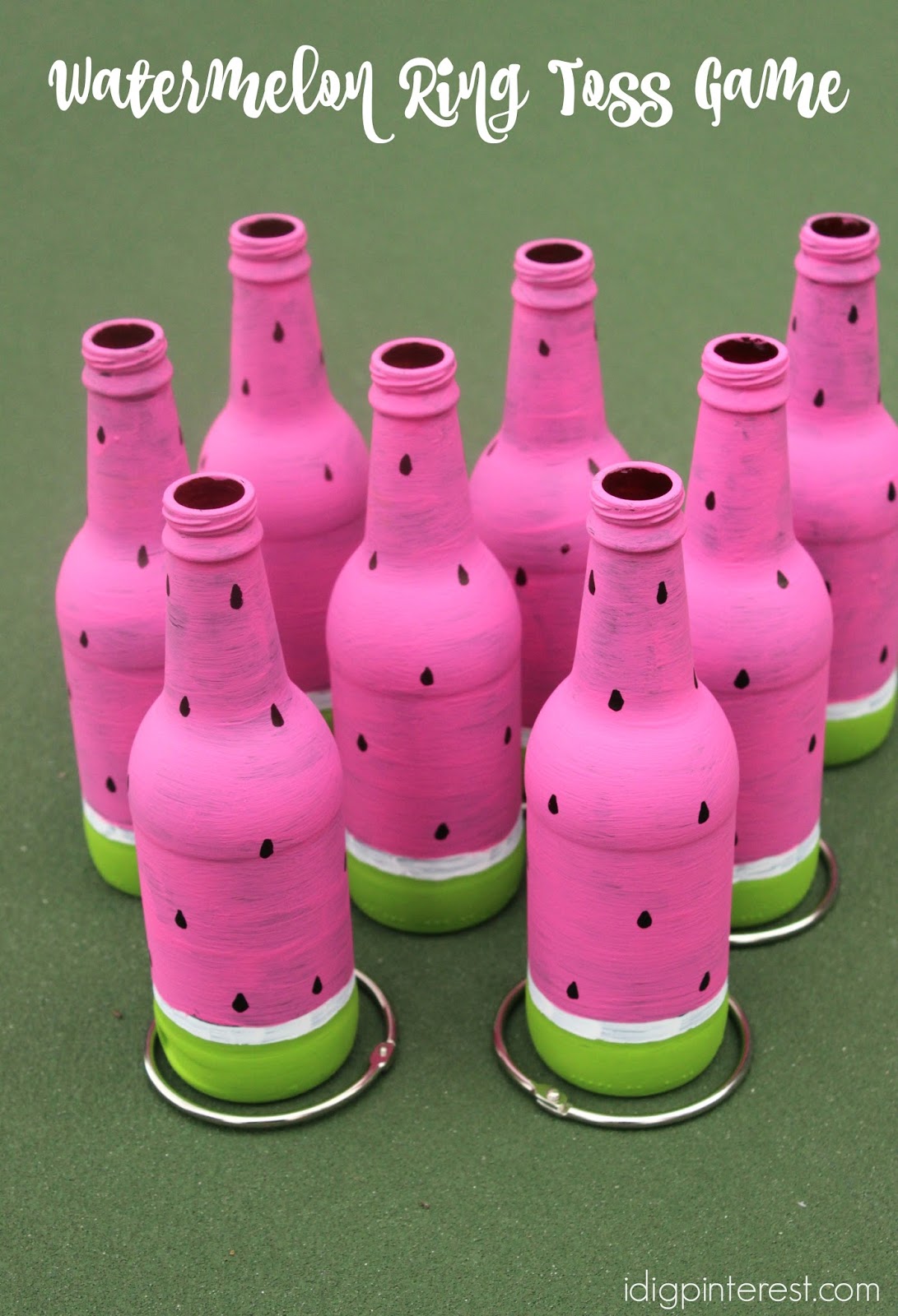 watermelon ring toss game i dig pinterest