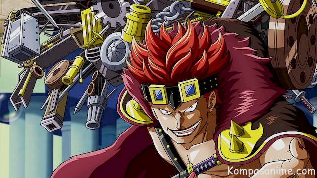 Eustass Kid Salah satu anggota supernova terkuat