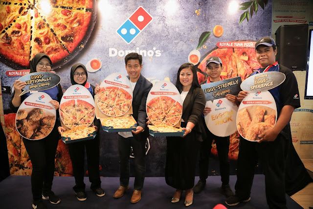 Domino’s Pizza Memperkenalkan Salted Egg Pizza yang Baru!