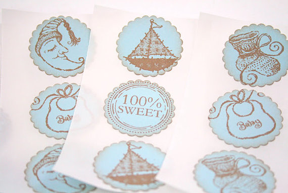 Oh-cean, Baby! - recipes Blue+ocean+beach+baby+shower+theme+sea+mermaid+octopus+victorian+green+mint+seafoam+baby+shower+party+5 - Oh-cean, Baby!