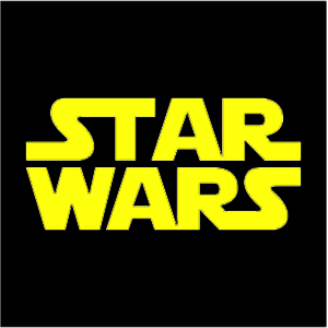 Star Wars Logo : La guerra de las galaxias