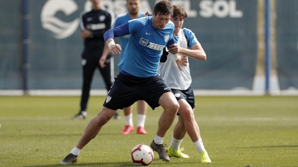 Málaga, entrenamiento con la ausencia de Boulahroud Málaga, entrenamiento con la ausencia de Boulahroud