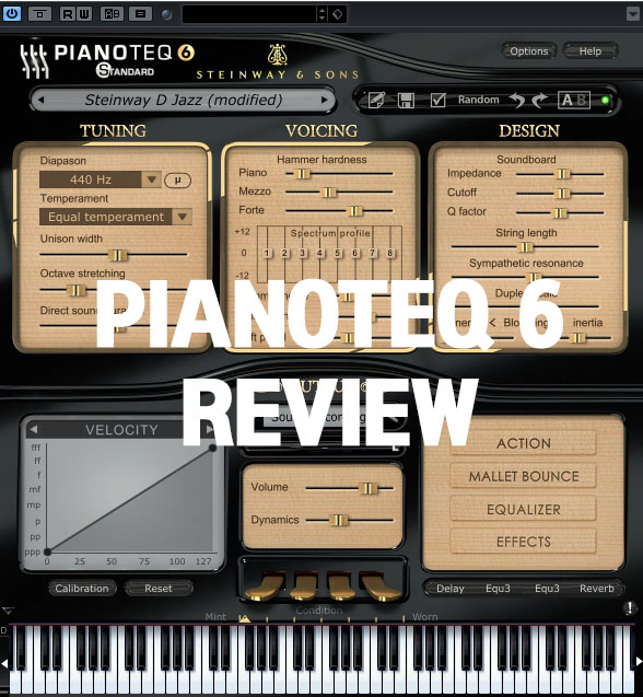Modarrt Pianoteq 6 Steinway D Review(피아노텍 6 피아노 가상악기 리뷰/추천) - Keunyoung